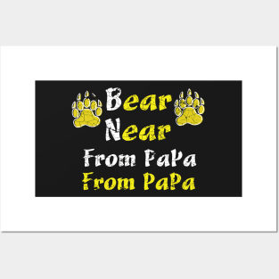 Funny Bear PaPa Gift Idea - Fresh tees Papa Bear T-Shirts Posters and Art